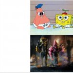 Baby spongebob, badass spongebob meme