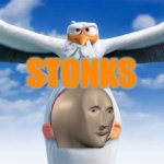 STORKS THE LOCAL STONKS CARRIER | STONKS | image tagged in storks | made w/ Imgflip meme maker