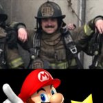 Fire fighter Mario