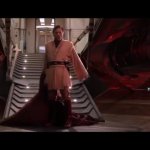 Obi Wan dropping coat GIF Template