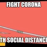 Social distance Batman slaps Robin | FIGHT CORONA; WITH SOCIAL DISTANCING | image tagged in social distance batman slaps robin | made w/ Imgflip meme maker