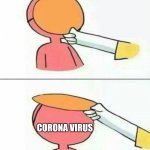 Corona | Dude; CORONA VIRUS | image tagged in why do you wear that mask | made w/ Imgflip meme maker