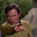 Kirk Angry Pointing meme