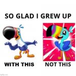 So glad I grew up doing this | WITH THIS | image tagged in so glad i grew up doing this,funny,memes,so true memes,cereal,funny memes | made w/ Imgflip meme maker