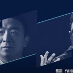 Andrew Yang and Jack Dorsey