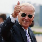 Biden thumbs up