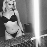 Bebe Rexha black & white