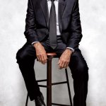 Clint Eastwood on stool