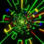 Colorful Hyperspace GIF Template