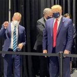 Masked Trump