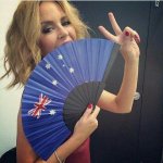Kylie fan Australia
