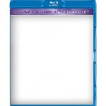 Blank blu-ray + ultraviolet transparent cover
