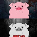 Pig no just no