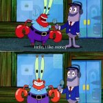 Mr. Krabs Money (Extended) meme