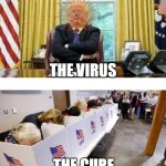 Coronavirus Trump People The Vaccination