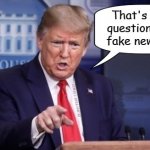 Trump Nasty Question