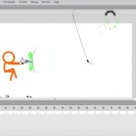 Stickman shooting cursor