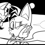 Sonic Talking to Tails