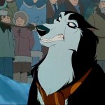 Steele from Balto is Annoyed meme