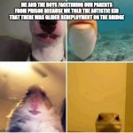 Animals on Facetime | ME AND THE BOYS FACETIMING OUR PARENTS FROM PRISON BECAUSE WE TOLD THE AUTISTIC KID THAT THERE WAS GLIDER REDEPLOYMENT ON THE BRIDGE | image tagged in animals on facetime | made w/ Imgflip meme maker