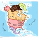 Canada sucks. | image tagged in united states cartoon map | made w/ Imgflip meme maker