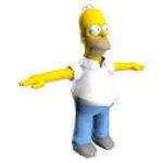 Homer T-posing meme