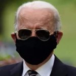 Biden masked