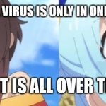 Social distancing meme | WHEN THE CORONA VIRUS IS ONLY IN ONE PART OF AMERICA; ME WHEN IT IS ALL OVER THE WORLD | image tagged in covid-19,america | made w/ Imgflip meme maker