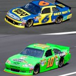 ricky stenhouse jr. and danica patrick 2012