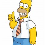 homer thumbs up