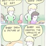 Bobby Drew A Picture meme