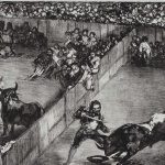 The corona bull fight