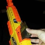 Nerf Gun with Real Bullet