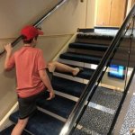 Stair Skip meme