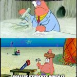 Patrick scientists vs nail-board | COLLEGE STUDENTS IN THEIR MAJOR; COLLEGE STUDENTS WHEN IT COMES TO TRYING TO BUILD MUSCLE FOR THE FIRST TIME WITHOUT GUIDANCE | image tagged in patrick scientists vs nail-board | made w/ Imgflip meme maker