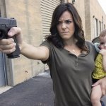 Mother Woman Self-Defense gun