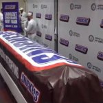 WORLDS LARGEST SNICKERS BAR