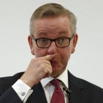 Cheeky line Gove