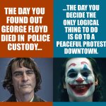 the joker protests