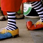 Shoes, clown