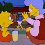 Lisa and Homer's mom