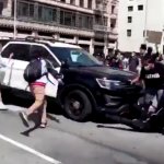 Lapd run over protestor
