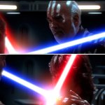Dooku vs Anakin Star Wars ROTS 1 meme