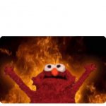 Elmo fire meme