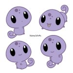 Cute Purple Lizards meme