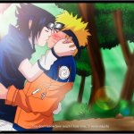 sasuke kisses naruto