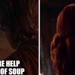 anakin and padme | I JUST NEED YOU'RE HELP OPENING THIS CAN OF SOUP | image tagged in anakin and padme | made w/ Imgflip meme maker