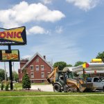 tractor at sonic