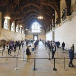 Q in Westminster hall
