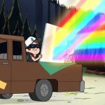 Dipper Pines reversed gay ray